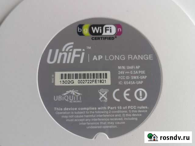 Ubiquiti Unify AP LR Точка доступа wifi Электроугли - изображение 1
