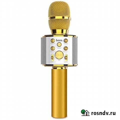 Микрофон для караоке hoco BK3 Нижнекамск - изображение 1