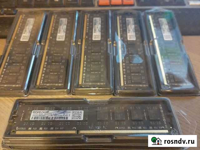 8Gb DDR3 1600MHz новые в блистерах 10шт Уфа - изображение 1
