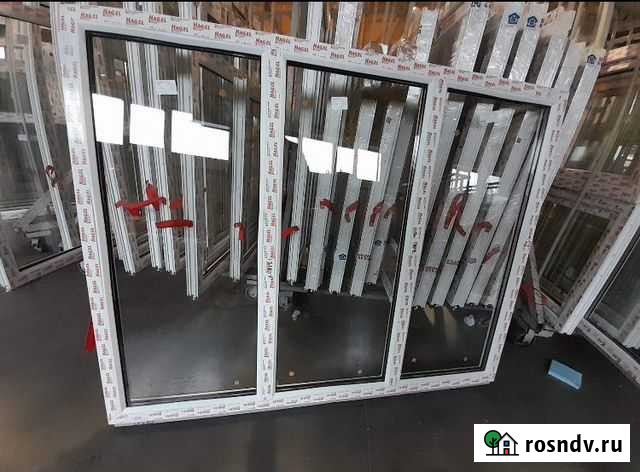 Окно Пластиковое. 2000*1300. Глухое. Волоконовка Волоконовка - изображение 1