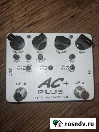 Xotic effects AC plus Уфа - изображение 1