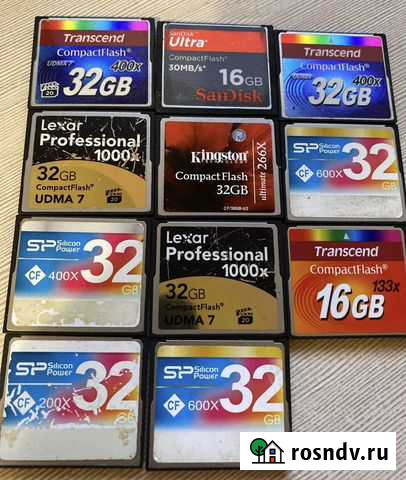 Карты памяти CF Кострома - изображение 1