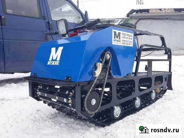 Мотобуксировщик Мужик М600 Лонг 19 л.с Холмск - изображение 1