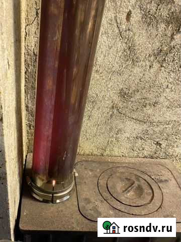 Печка буржуйка чугунная СССР Рыбинск - изображение 1