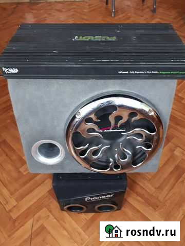 Усилитель и сабвуфер Гусь-Хрустальный - изображение 1