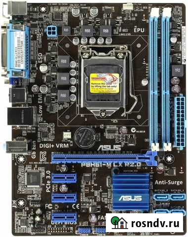 Материнская плата asus P8H61-M LX R2.0 Итатский - изображение 1