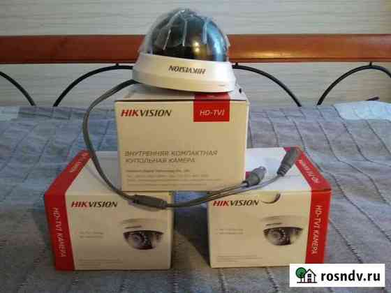 Видеокамеры Hikvision (новые) Коммунарка