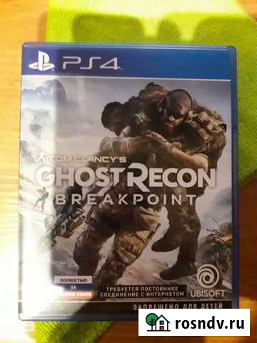 Tom clancys ghost recon breakpoint ps4 Киселевск - изображение 1