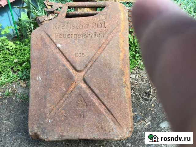 Канистра немецкая 1938 года выпуска Тамбов - изображение 1