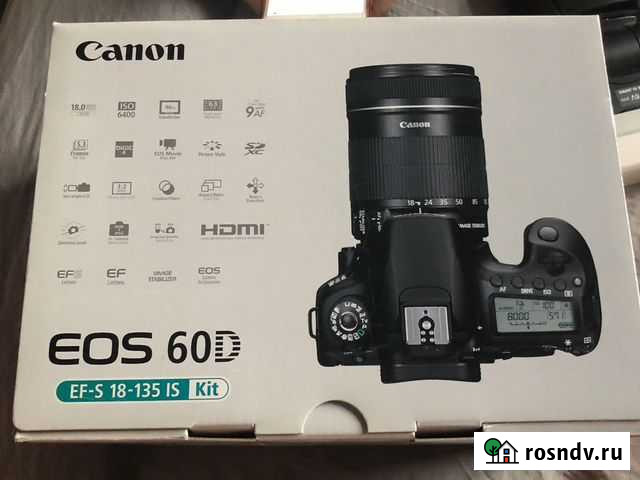Canon EOS 60D EF-S 18-135 IS Котельники - изображение 1