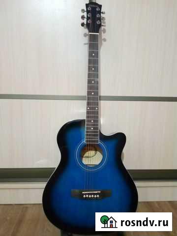 Гитара акустическая новая Выкса - изображение 1