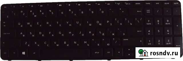 Клавиатура с рамкой HP AER65700210 708168-251 Тюмень - изображение 1