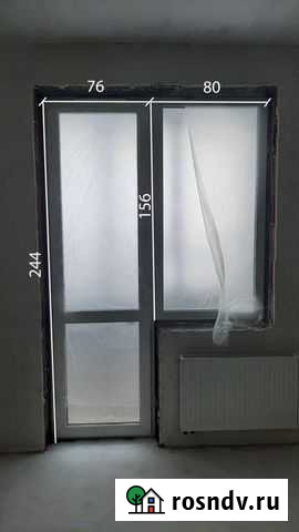 Балконная дверь с окном. Клапан приточной вентиляц Киров - изображение 1