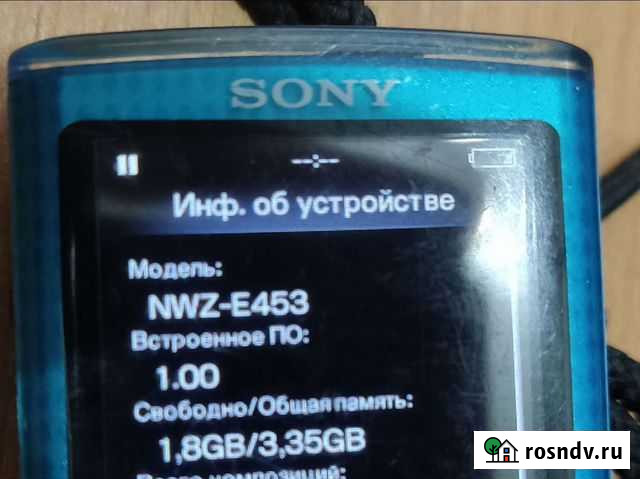 Mp3 плеер sony walkman NWZ-E453 Мончегорск - изображение 1