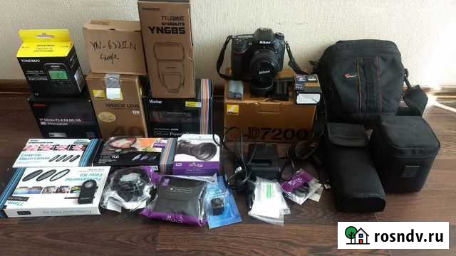 Nikon d7200 комплект Чехов - изображение 1
