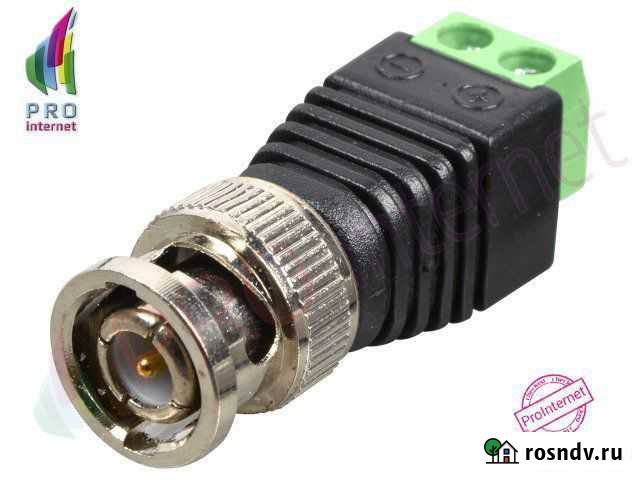 BNC разъем с клеммной колодкой (штекер) Набережные Челны - изображение 1