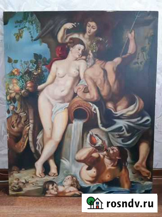 Картина П. Рубенса Союз земли.Маслом.Холст(Копия) Гусь-Хрустальный - изображение 1