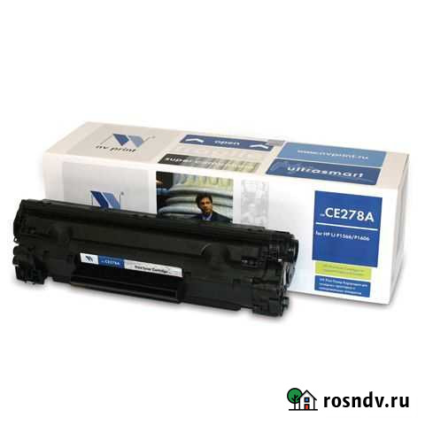 Картридж лазерный HP(CE278A) P1566/1606 совместимы Ярославль - изображение 1
