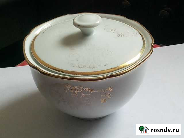 Сахарница. Богемия Чехословакия Фарфор Калач-на-Дону - изображение 1