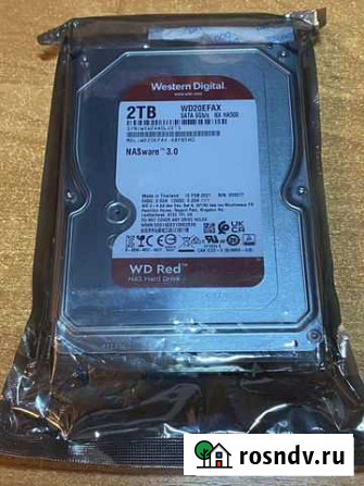 Жесткий диск WD 2 Тб новый Краснодар - изображение 1