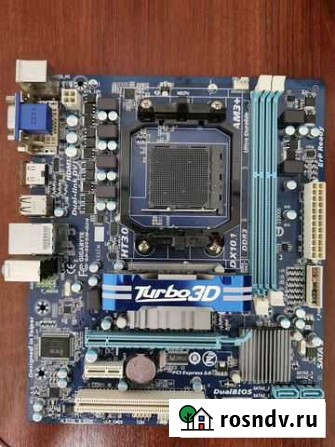 Gigabyte GA-880GM-D2H rev4 Socket AM3+ Бронницы - изображение 1