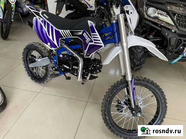 Питбайк BSE MX 125 17/14 (ZS) Racing Blue 3 Брянск - изображение 1