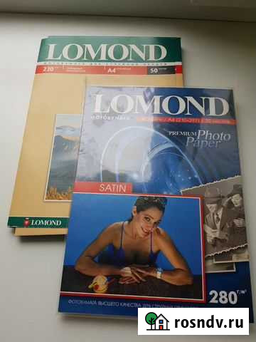 Фотобумага lomond Калининград - изображение 1