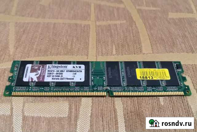 Оперативная память Kingston KVR400X64C3A/256 Майкоп - изображение 1