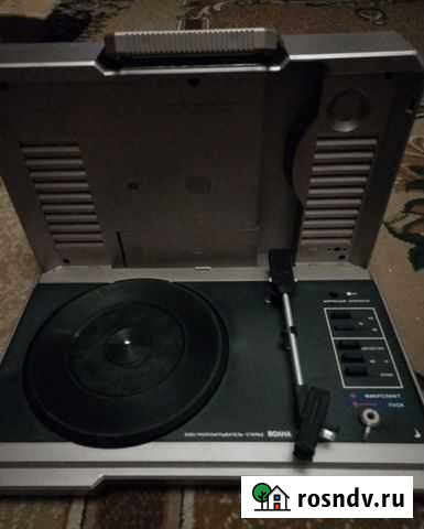 Электропроигрыватель стерео волна 307С-1 Краснодар - изображение 1