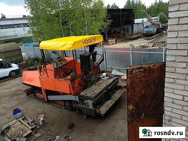 Асфальтоукладчик Vogele 1600,Каток Bomag 8,5 тонн Сертолово - изображение 1