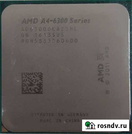 Процессор AMD A4-6300 Екатеринбург - изображение 1