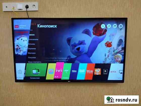 4K LG 49 6300 plb 4k smart-tv, телевизор Солнечногорск