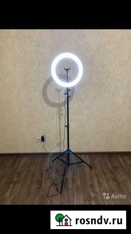 Кольцевая лампа 36 см диаметр Чебоксары - изображение 1