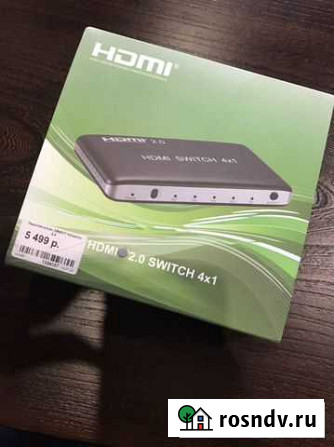 Hdmi switch коммутатор 4 на 1 Красноярск - изображение 1
