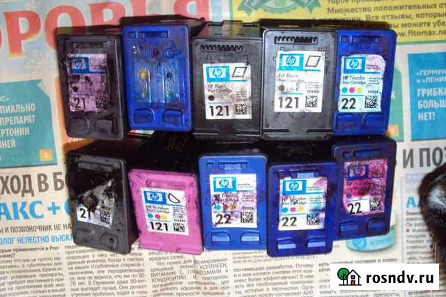 Картрижди отработанные Сараи - изображение 1