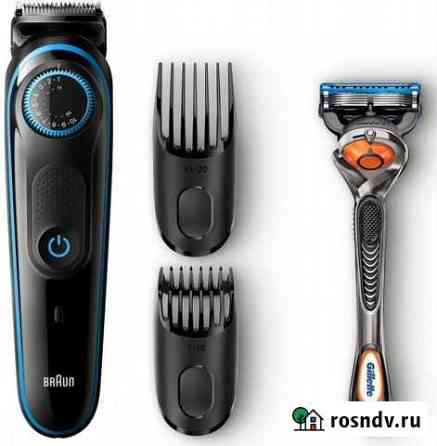 Триммер Braun BT5042+бритва Gillette Курган