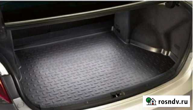 Резиновый Коврик в багажник hyundai solaris Алексеевка - изображение 1