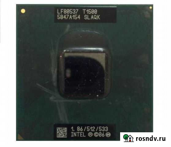 Б/у процессор Celeron Dual Core T1500, slaqk Краснодар - изображение 1