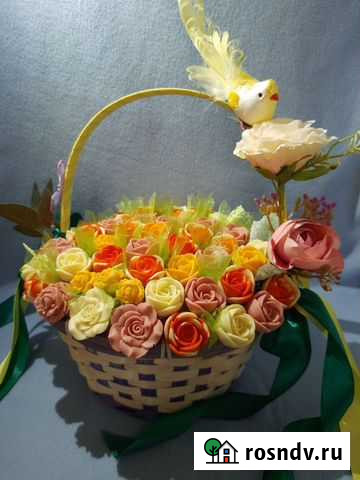 Подарок из шоколадных цветов Грозный - изображение 1