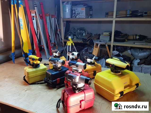 Оптические нивелиры: ремонт, настройка, продажа, а Великий Новгород - изображение 1