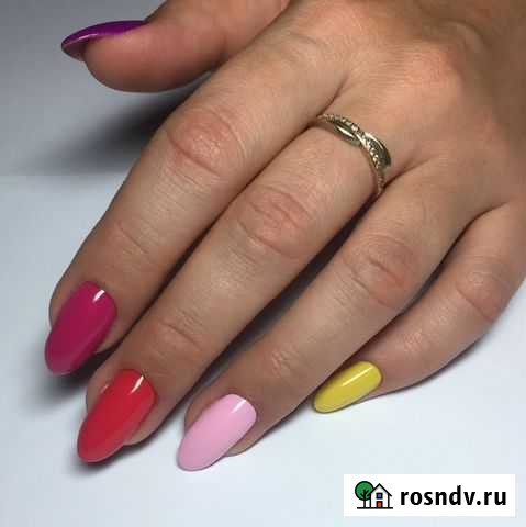 Маникюр+моделирование ноготка+гель лак Балашов - изображение 1