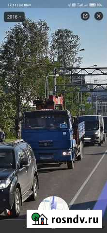 Манипулятор,Аренда услуги,кму, грузоперевозки,монт Мурино - изображение 1