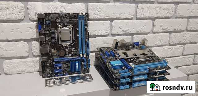 Материнские платы Asus P8H61-M LX3 R2.0 + проц Хабаровск - изображение 1