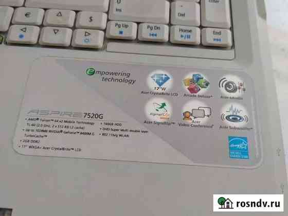 Ноутбук Acer Aspire 7520 Лесной