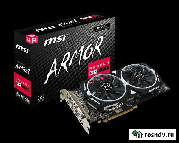 Видеокарта rx580 8g Лангепас - изображение 1