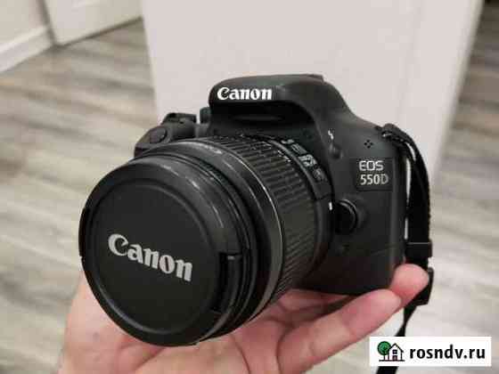 Canon 550d kit 18-55mm IS II пробег 10400 Набережные Челны