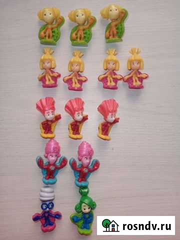 Игрушки киндер сюрприза Фиксики и Маша и медведь Тюмень - изображение 1