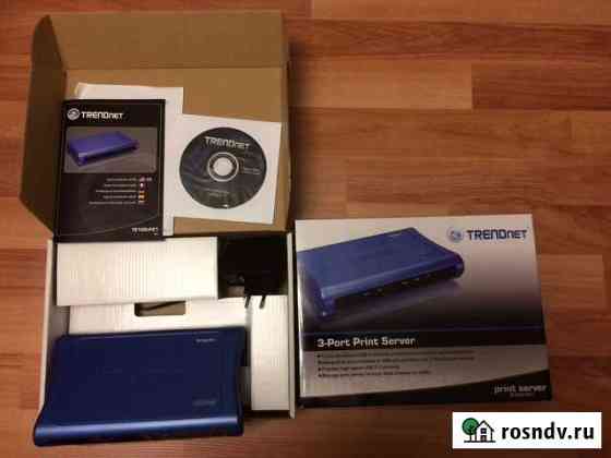 Принт-сервер trendnet te100-p21 Нурлат