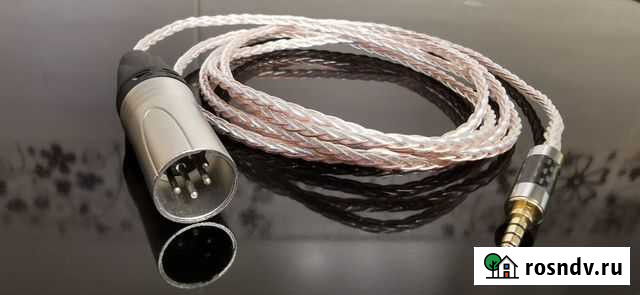 Балансный кабель для наушников XLR - Jack 3.5mm Тюмень - изображение 1
