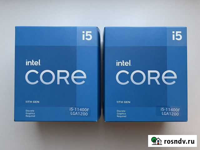 Процессор Intel Core i5-11400F LGA1200 BOX Новый Ростов-на-Дону - изображение 1